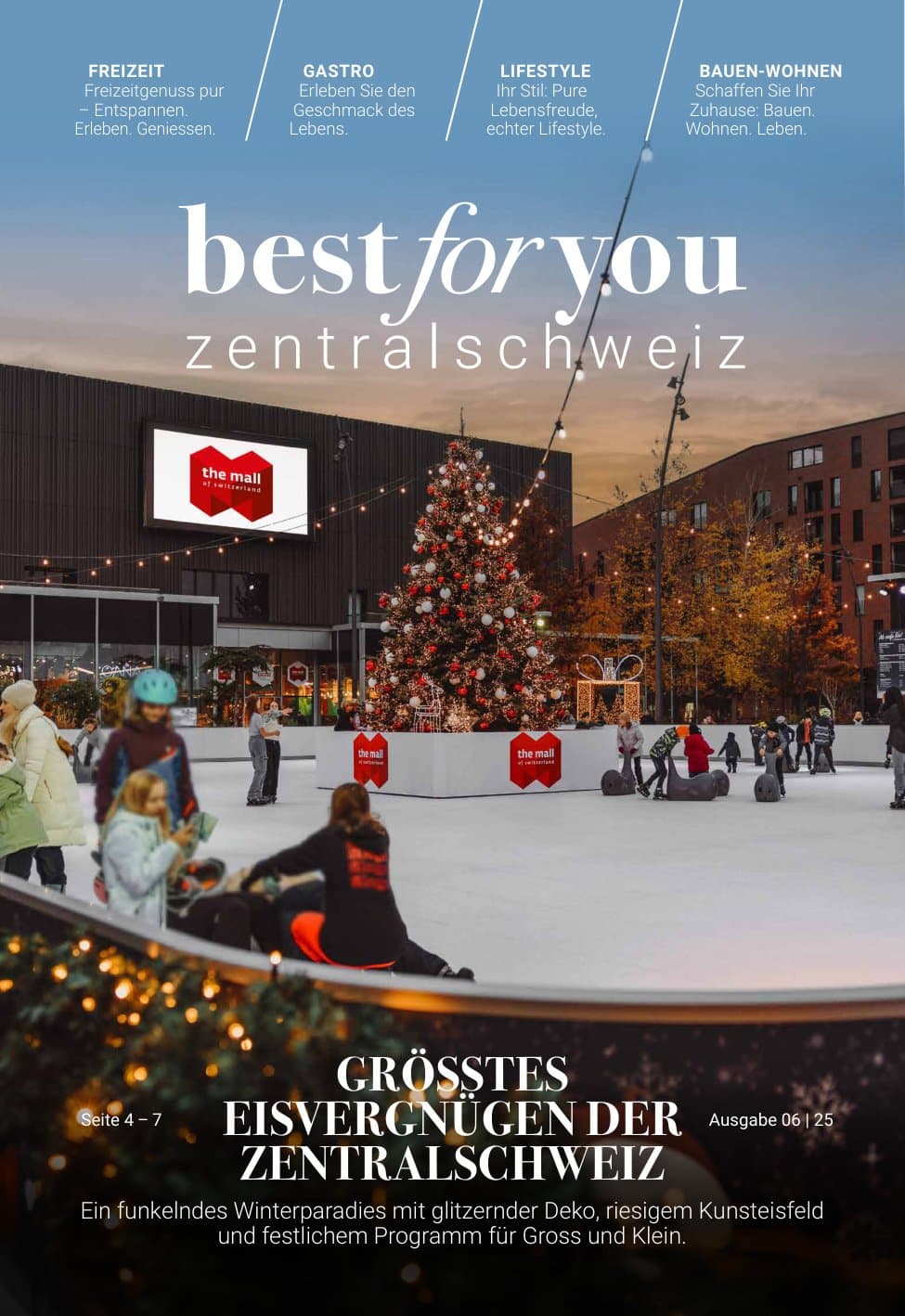 best for you Zentralschweiz, eine Ausgabe